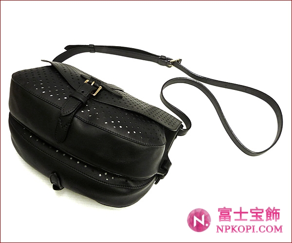 2013年ルイヴィトン 新作!パンチングソミュール ショルダー黒 M94072